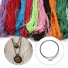 70m 1mm Jewelry Making Wax Cord, Handmade Braiding String For Necklace, Bracelet, Pendant DIY Accessories - Wax Rope-70 Meters - View 3