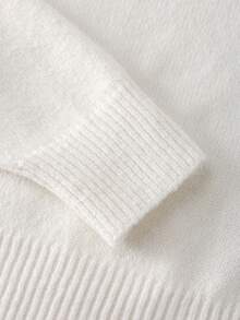 Damski swobodny sweter z dzianiny i długa spódnica, sweter z wysokim kołnierzem i długa spódnica w jednym kolorze, jesień/zima