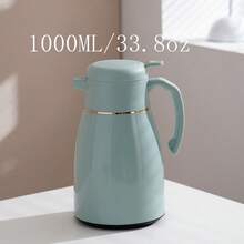 1 Stück Wärmflasche, 1L/1,3L/1,6L/1,9L Großer Fassungsraum, hochwertige Glaskanne Thermoskanne für das Studentenwohnheim