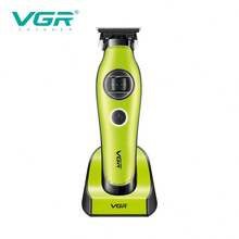 VGR Professional Outrunner Brushless DC Motor Hair Clipper, Electric Hair Clipper With Charging Base, High Power Men's Hair Clipper V-880T