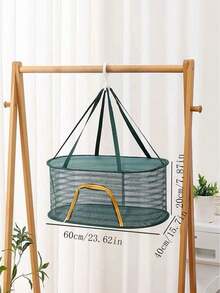 1 Stück Trocknungsnetz Korb, geschlossenes Design zum Trocknen von Fisch, Chilischoten, schädlingssicher