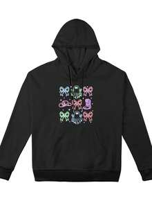 Plus Size Hoodie Coquette Halloween Neon Women Hoodies Long Sleeve Comfy Casual Pullover Sweatshirts Hoodies For Women Fashion Novelty Hoodies Hooded Pullover Sweatshirts With Pockets Sweatshirt For Women Birthday Gifts For Women