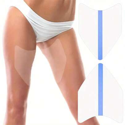 10/20/50pcs Anti-Friction Thigh Guards - Unisex Invisible Zipper Liner For Running, Cycling & Summer Sports - Comfortable Protective Cushioning To Reduce Chafing & Irritation, Thigh Protector