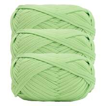 1/3pcs(100g/300g) Premium Polyester Crochet & Knitting Yarn, 30m/100g/Pc Length - Ideal For DIY Projects, T-Shirts, Slippers & Baskets,Fabric Strip Handmade Weaving Diy Bag, Toy, Shoe, Carpet, Organizing Basket Thread