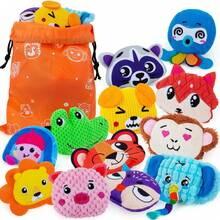 Sensory Bean Bag 12 Pack,Texture Sensory Beanbags,Sensory Toys Autism,Cute Animal Beanbags,Sensory Toys Toddlers Learning,Sensory Fine Motor Anxiety ReliefBaby Rattle Teething Soft Plush Stuffed Animal Cuddly Sensory Textured Crinkle Squeaky Musical Piano Drum Xylophone Light Up Flashing Projection Rattle Ball Soft Ball Rubber Ball Squeeze Ball Stacking Stacking Rings Nesting Cups Building Blocks Soft Blocks Wooden Blocks Shape Sorter Puzzle Peg Puzzle Floor Puzzle Bath Floating Squirt Bath Crayon Pull Push Walker Ride On Rocking Horse Stroller Car Hanging Mobile Crib Mobile Plush Mobile Activity Gym Gym Tummy Mirror Chew Bite Developmental Learning Educational Interactive Battery Operated Wind Up Handheld Travel Portable Kit Sticker Book