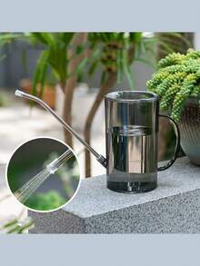 一个刻度喷壶,室内植物浇水壶,花园浇水壶,塑料浇水壶,长嘴浇水壶,带刻度,方便监测水位,必备园艺工具。适用于室内植物、花卉和多肉植物,有 1 升和 1.5 升两种规格。 - 彩色 - 查看 16