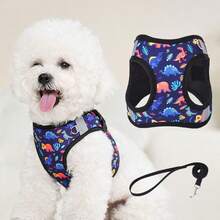 HP386 Fashion Floral Stable Pet Harness - Multicolor - View 5