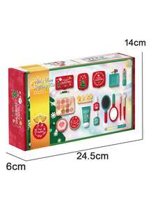 Children, Playing House, Simulated Makeup Toys, Girls, Makeup Set, Toys With Storage Box, Christmas Theme, Birthday Gifts