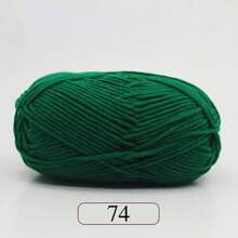 1pc 5-Ply Soft Yarn, DIY Crochet Knitting, Applicable For Crochet Knitting Bags, Scarves, Hats, Sweaters, Dolls
