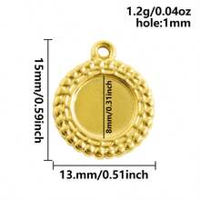 2 pezzi di ciondoli in acciaio inossidabile con forme assortite, inclusi rettangolo, ovale, goccia d'acqua, cuore, quadrato, per fai da te con resina, gocce d'olio, pietre, charms geometrici di alta qualità per la realizzazione di gioielli e decorazioni casual quotidiane