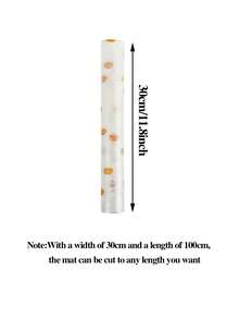 1 rollo de revestimiento antideslizante para cajones, alfombrilla impermeable para refrigerador, revestimiento de cajón recortable, alfombrilla de escritorio de EVA sin adhesivo, a prueba de aceite, impermeable, resistente a las manchas, lavable para cocina, gabinete, baño escolar, oficina, hogar, viaje, decoración del Día de la Madre para cajones