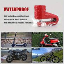 Lucchetto antifurto per freno a disco con cavo in acciaio per Mi M365 Pro 2 1S, bicicletta elettrica, bicicletta, motocicletta