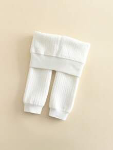 1 件婴儿厚保暖舒适打底裤，秋冬