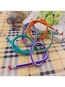 أقلام حبر كرتونية بشكل عود ثقاب قابلة لإعادة التعبئة، أقلام حبر كرولر بلاستيكية، أقلام قرطاسية، أقلام للدفاتر، أقلام حبر بلاستيكية إبداعية للطلاب، للكتابة، الفن الكوري