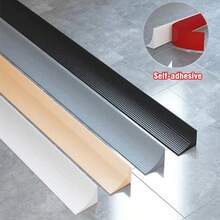 1 件 2 米/78.74 英寸硅胶自粘式干湿分离淋浴门门槛坝 - 适用于厨房水槽、浴室梳妆台边缘防水