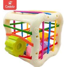 Sensory Educational Cube Kit For Babies Geometric Shapes Castela - Multicolor - View 3