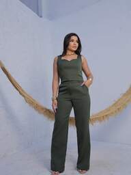 Conjunto Pantalona alfaiataria