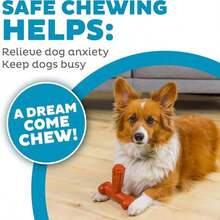 Outward Hound Dogwood Hold &Amp; Chew Durable Dog Chew Toy, Beef Scent, Large - 顏色D - 查看 6