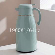 1 Stück Wärmflasche, 1L/1,3L/1,6L/1,9L Großer Fassungsraum, hochwertige Glaskanne Thermoskanne für das Studentenwohnheim