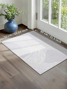 Tapetes roxos malva, estilo minimalista moderno, tapete de corredor, 900g/m², 0,5cm, lavável e lavável à máquina, decoração para casa, sala de estar, cozinha, corredor, quarto, sala de jantar, escritório, todas as estações