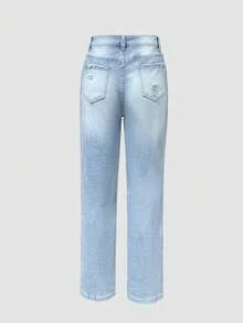 Herbst- und Winterhosen für Frauen im amerikanischen Vintage-Stil, verwaschen, Herbstjeans für Frauen, Skinny Fit, Jeans für den Schulanfang