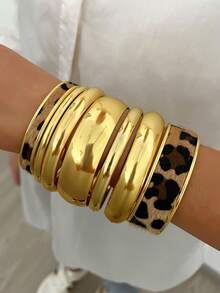 2pcs Retro Elegant Bohemian Floral Bow Adjustable Open Bangle Bracelet, Vintage Rustic Simple Personalized High-End Basic Stacking Jewelry For Women, Suitable For Daily Outfit, Gift For Friends, Family, Girlfriend, Valentine's Day, Mother's Day, All Season