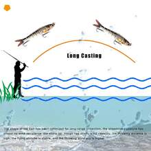 2 种尺寸多关节游泳饵，生动的游泳动作，硬质人工鱼饵，13.5 厘米，10 厘米，硬饵，适用于鲈鱼钓具