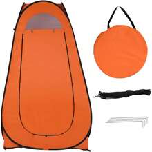 Pop Up Shower Changing Room Privacy Tent, Instant Portable Outdoor Shower Tent, Camp Toilet, Rain Shelter For Camping & Beach Lightweight & Sturdy, Easy Set Up, Foldable,With Carry Bag.