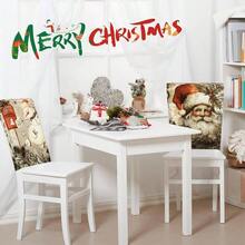 6 Pcs Fall Chair Cover Set Stretch Dining Chair Back Covers Fall Pumpkin Truck Gnome Slipcovers Farmhouse Removable Elastic Protector Thanksgiving Harvest Party Kitchen Home Decor