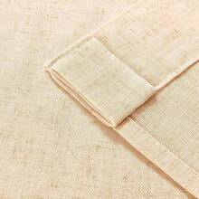 Sheer Curtains 84 Inches Long, White Curtains Living Room 2 Panels Set, Linen Curtains Window Privacy With Filtering (W52 X L84 Inch, Linen), Home Decor - 本色 - 查看 2