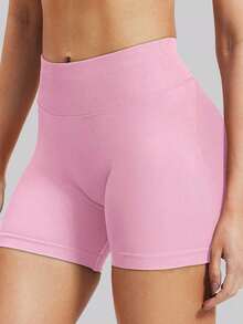 High-Waisted Tummy-Control Shorts,Hidden Scrunch Butt Lifting Pants,Cycling Shorts Curve,Women Boyshorts,Waist Trainer,Curve Plus,Black Shorts,Tight Shorts,Gym Pink Leggings Woman,Women Boyshorts - Đỏ - Xem 11