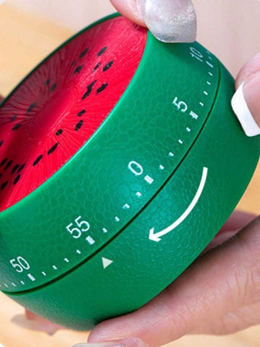 1pc Fruit Shaped Timer, Dual-Use Clock And Reminder For Kids, Kitchen, Students, Self-Discipline