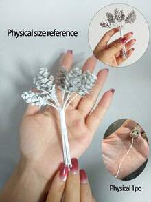 10/30 pezzi Pigne artificiali, corone di Natale fai-da-te, mazzolino, decorazioni per matrimoni e feste in casa, pigne bianche, decorazioni natalizie per la casa, piante di Natale artificiali