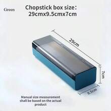 Kitchen Fashion Storage Tableware Chopstick Box With Lid  Dustproof Drainage - Multicolor - View 4