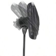 Buy One Get One Free (Small Gift) For Randomly Selected Customers Lasko S16500 47-Inch Pedestal Fan: 16-Inch Blades For Strong Airflow + 3 Speed Adjustments, Adjustable Height For Different Scenarios, Sleek Black Appearance, New Quality For Worry-Free Use