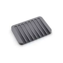 Flexible Silicone Soap Saver, Easy-Clean Ridged Draining Bar Soap Tray For Bathtub & Shower Caddy - Modern Unbreakable & Non-Slip Holder To Extend The Life Of Your Soap Bars,Keeps Bar Dry And Prevents Mushy Soap, Easy To Clean,Bathroom Accessories, Kitchen Accessories, Christmas Decorations