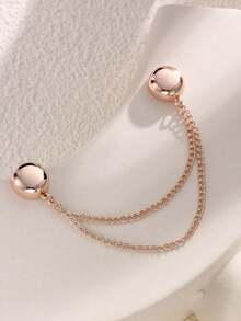 1 件/4 件优雅裤子和袖子磁性按扣，可调节袖口和窗帘夹，金属下摆夹用于改变衣服长度，可拆卸和可调节，无需钉子或缝纫