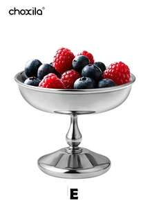 choxila 1个/2个装不锈钢冰淇淋杯、高脚杯、夏季不锈钢甜点碗、水果沙拉碗、椰枣零食杯、咖啡杯，适用于派对、婚礼、聚会、节日、斋月礼品 - 甜點杯 - 查看 19