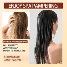 免洗护发素，适用于干燥、受损发质、卷发、受损发质、卷曲发质、深层护理