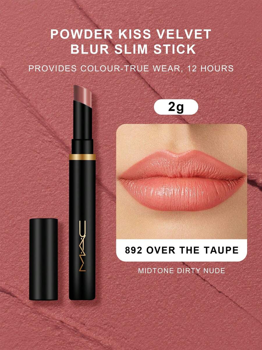 MAC M.A.C Powder Foundation Stick - 892 Over The Taupe, 899 Brickthrough, 2g/0.07fl.Oz - #892 Over the Taupe - View 1