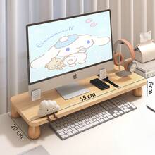 Storage Rack - [Single Layer] Curved Edge White 55*20 - View 9