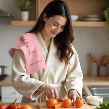 1 pièce/2 pièces/100 pièces Serviettes de cuisine et lavettes imprimées avec motif d'arbre de Noël, convient pour la décoration intérieure des restaurants, cuisines, salles de bain, décoration de fête, cadeaux de Noël