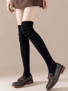 1/2/4 Pairs Over-The-Knee Socks For Women, Long Thigh High Stockings For Spring, Summer, Autumn, Winter, Maternity, Non-Slip
