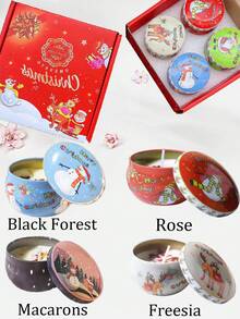 Set di candele profumate, set di candele aromaterapia, set di candele profumate natalizie, candele profumate natalizie, set regalo di candele profumate, per matrimonio, compleanno, festività, bomboniere matrimonio, candele aromaterapia per casa, regalo di San Valentino, decorazione hotel, Buon Natale, decorazione camera, regali, scatola regalo creativa per amici e famiglia, decorazioni natalizie per la casa, regali di Natale