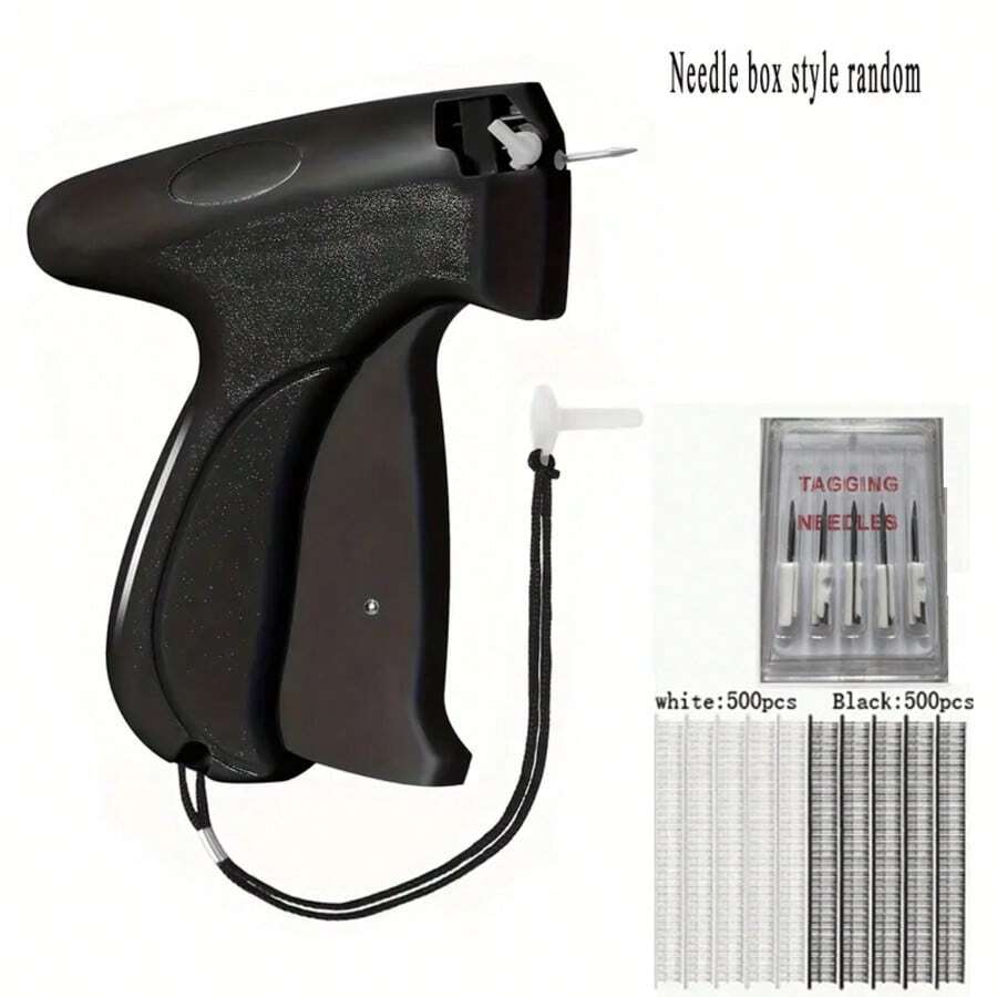 Fine Stitch Gun Stitchy Mini Stitch Gun Quick Clothing Fixer For Clothes, Micro Tagging Gun For Clothing With 6 Fine Needles & 1000 Pcs Fasteners, Speedy Sticky Sewing Gun Hemming Tool