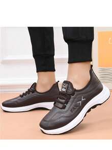 Męskie zimowe buty sportowe z podszewką termiczną, grube, ciepłe, antypoślizgowe, z miękkiej skóry, wodoodporne, modne, z miękką podeszwą, antypoślizgowe, uniwersalne