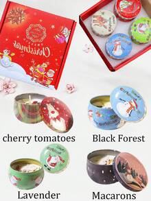 Set di candele profumate, set di candele aromaterapia, set di candele profumate natalizie, candele profumate natalizie, set regalo di candele profumate, per matrimonio, compleanno, festività, bomboniere matrimonio, candele aromaterapia per casa, regalo di San Valentino, decorazione hotel, Buon Natale, decorazione camera, regali, scatola regalo creativa per amici e famiglia, decorazioni natalizie per la casa, regali di Natale