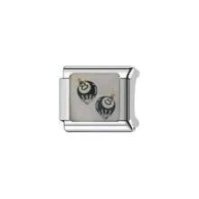 1/5/10pcs Fashionable Cherry Animal Ball Element Stainless Steel Modular Beads, DIY Bracelet Necklace Ring Anklet, Stylish Delicate Cute Italian Modular, Ideal Gift Choice (The Product Is A Single Accessory, Not Pre-Assembled)