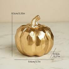 Thanksgiving Pumpkin Ornaments Creative Resin Dining Table Centerpieces For Fall Home Party Decor