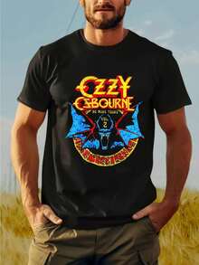 Men Sports Tees & Tanks - Black - View 1